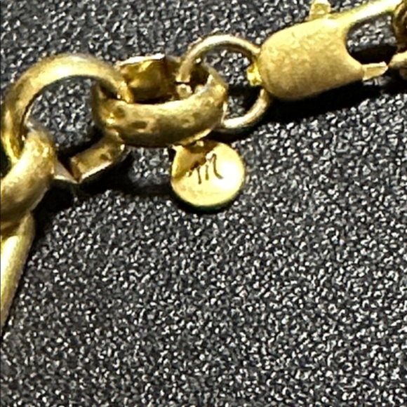 Madewell Paper Clip Gold-Tone Chunky Chain Necklace - Picture 2 of 12